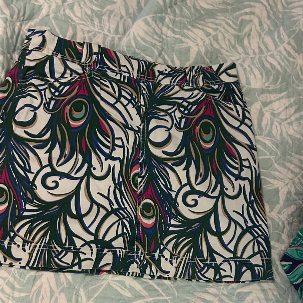 Peacock Print  Lily Pulitzer Women's Skirt